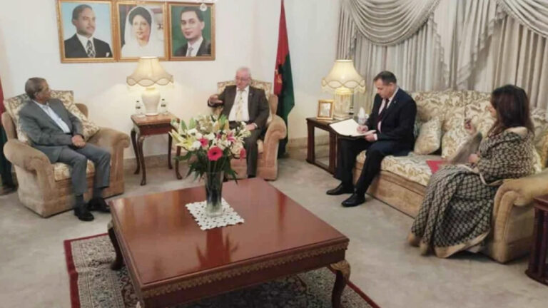 মির্জা ফখরুলের সাথে রাশিয়ার রাষ্ট্রদূতের সাক্ষাৎ